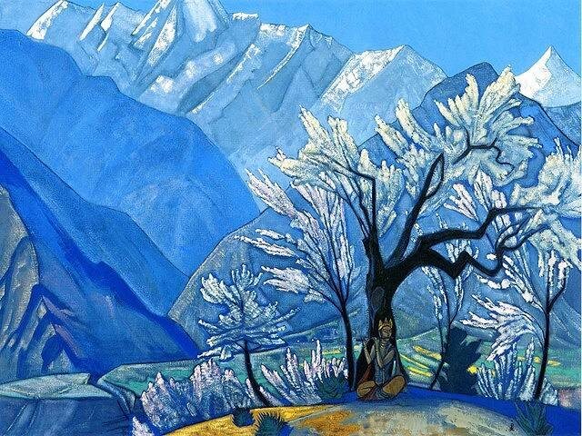 Н.К. Рерих «Кришна» из серии «Кулу», 1929 г