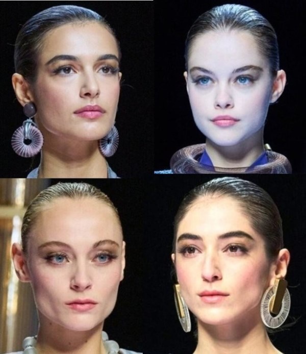 Манекенщицы модного дома Армани