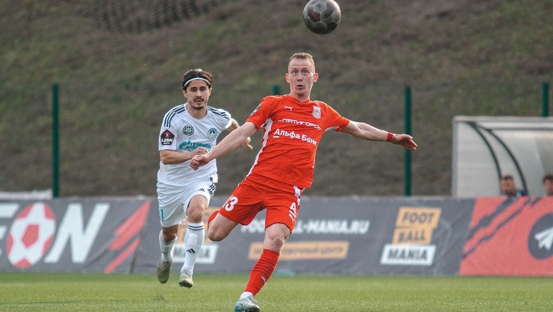    Александр Бутенко воспользовался точной фланговой передачей и пробил в угол Фото: ФК «Машук-КМВ»