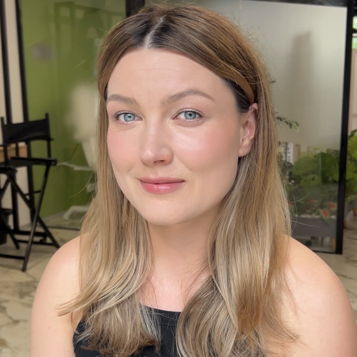 Кожа после покрытия BB-кремом