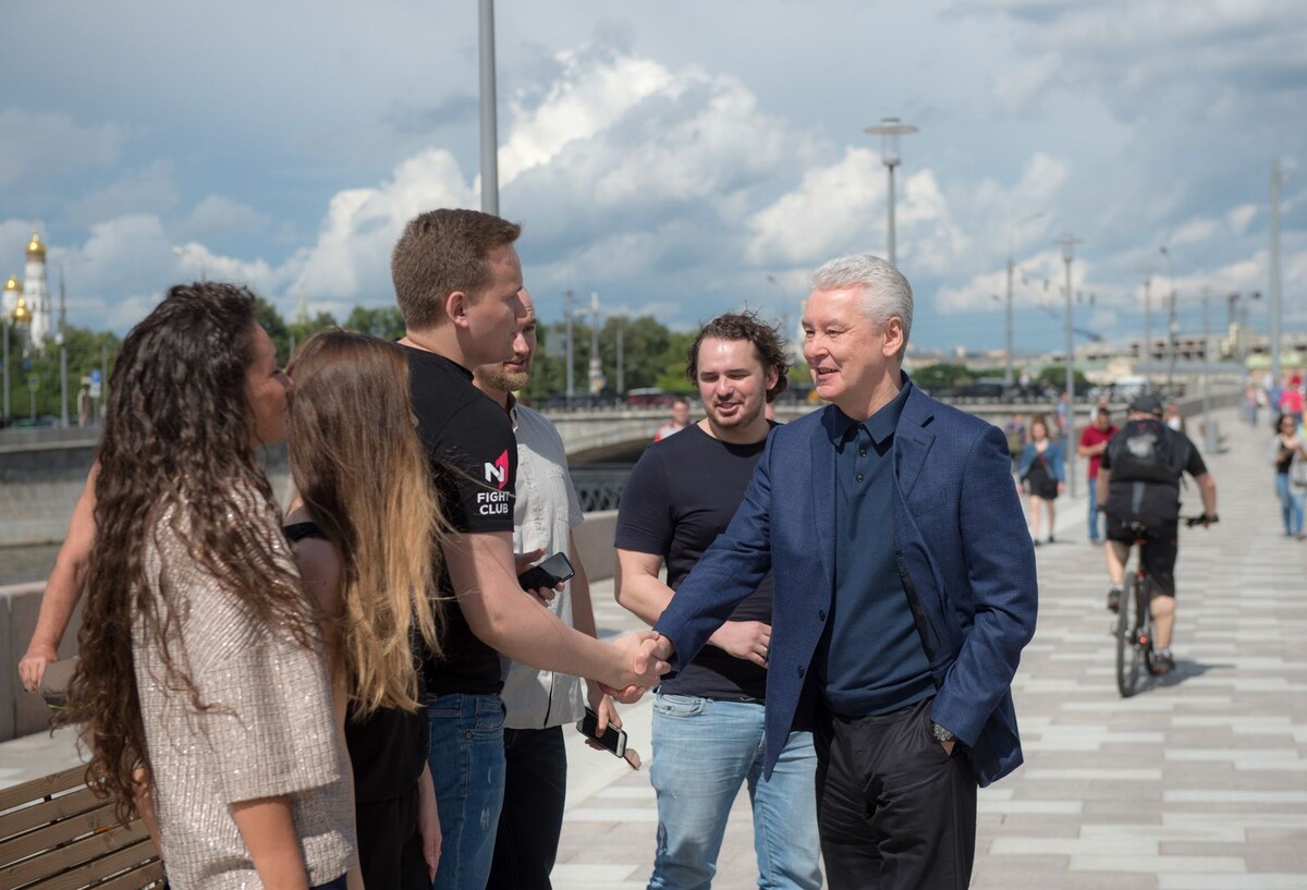    Сергей Собянин сообщил о планах по благоустройству набережных Москвы