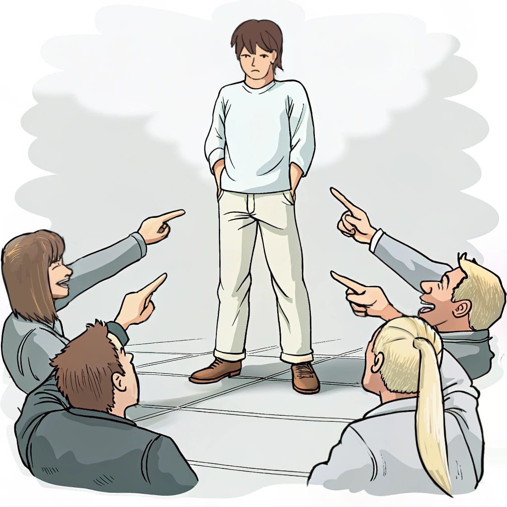 У людей всегда найдется, за что нас осудить и высмеять