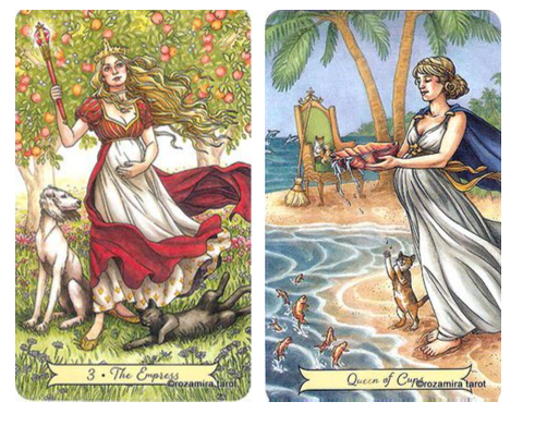 Императрица и Королева кубков хорошо дополняют друг друга