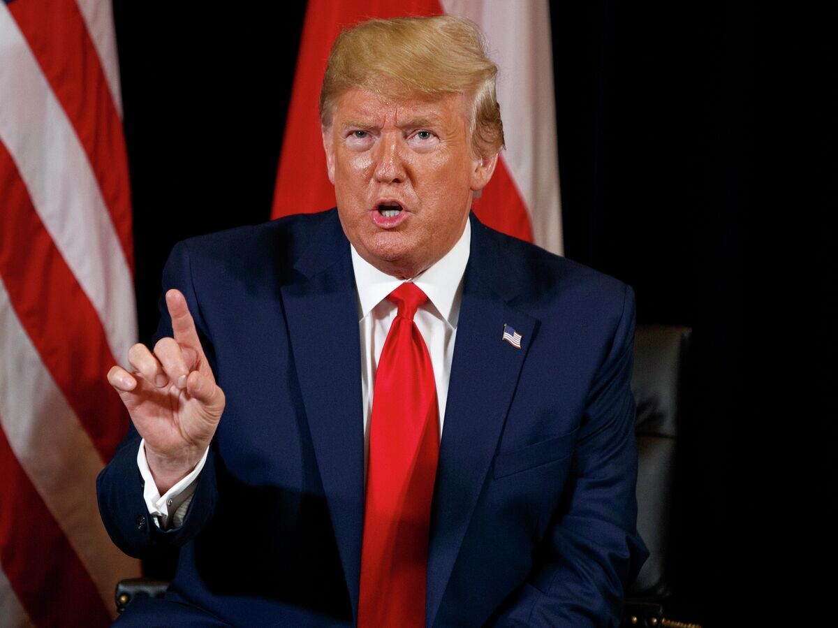    Президент США Дональд Трамп© AP Photo / Evan Vucci