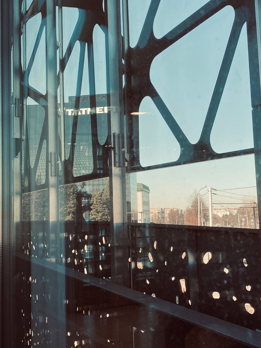 вид на Татнефть из Альметрики