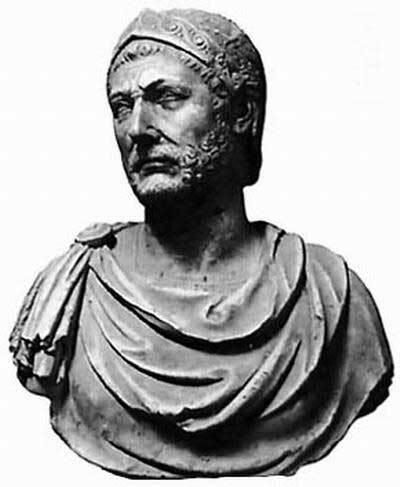 Бюст Ганнибала из Национального музея в Неаполе.