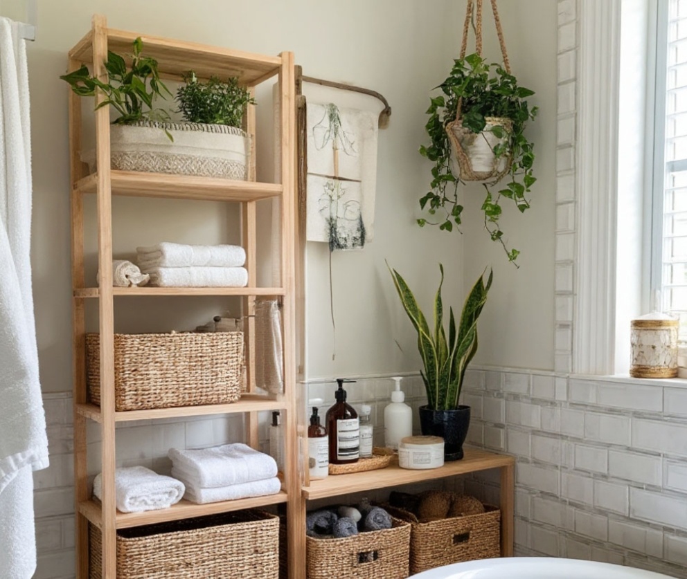 Хранение в ванной 