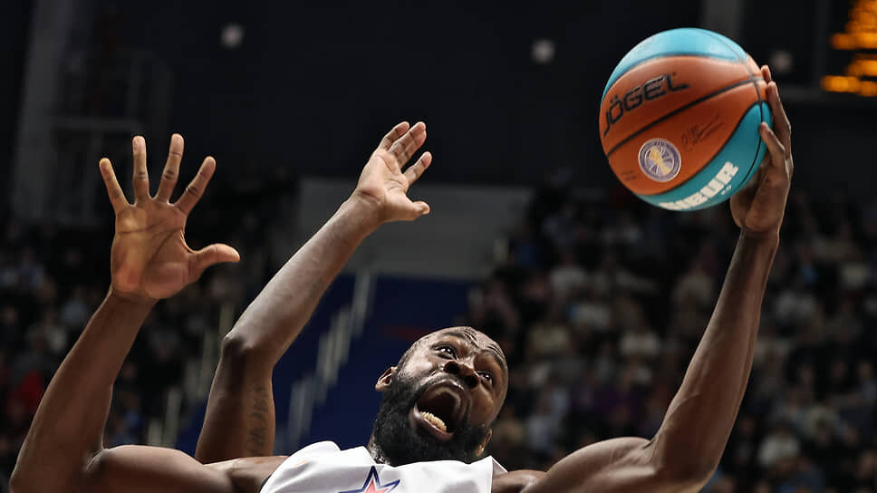 Игрок команды ЦСКА Тони Джекири.📷Фото: Валентина Певцова / Коммерсантъ