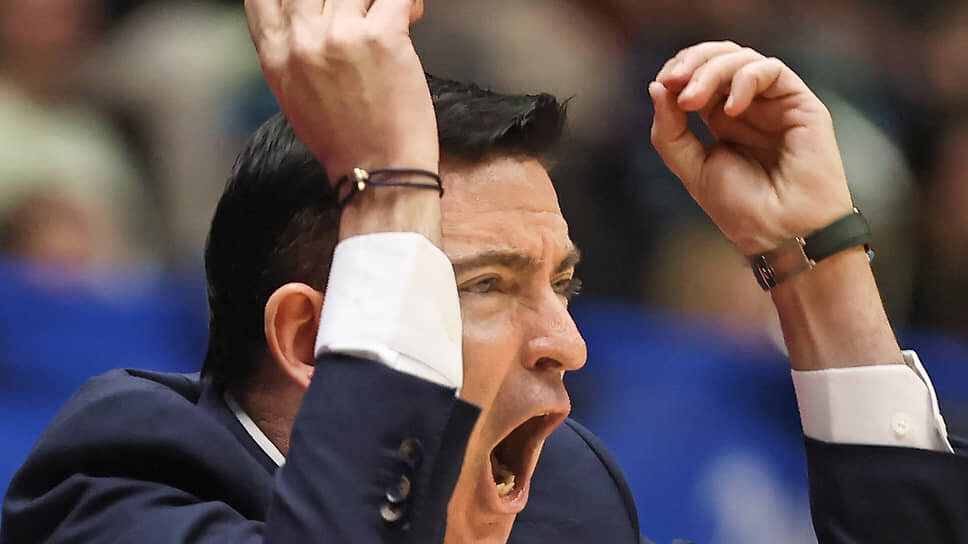 Главный тренер баскетбольной команды «Зенит» Хавьер Паскуаль .📷Фото: Валентина Певцова / Коммерсантъ