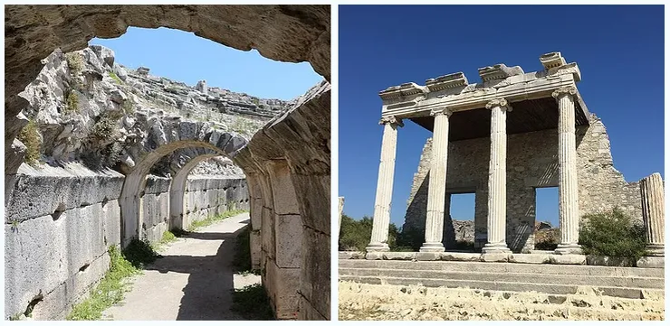Сегодня город Милет находится в руинах.