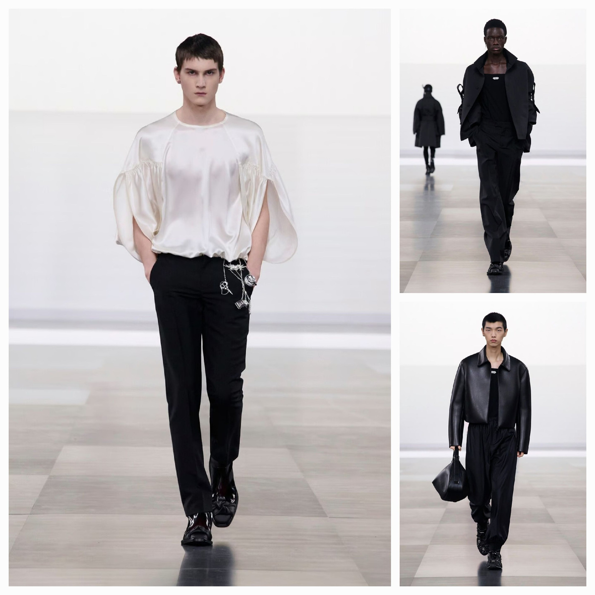 Образы из коллекции Dior Men Fall-Winter 2025. Материал: Dior.