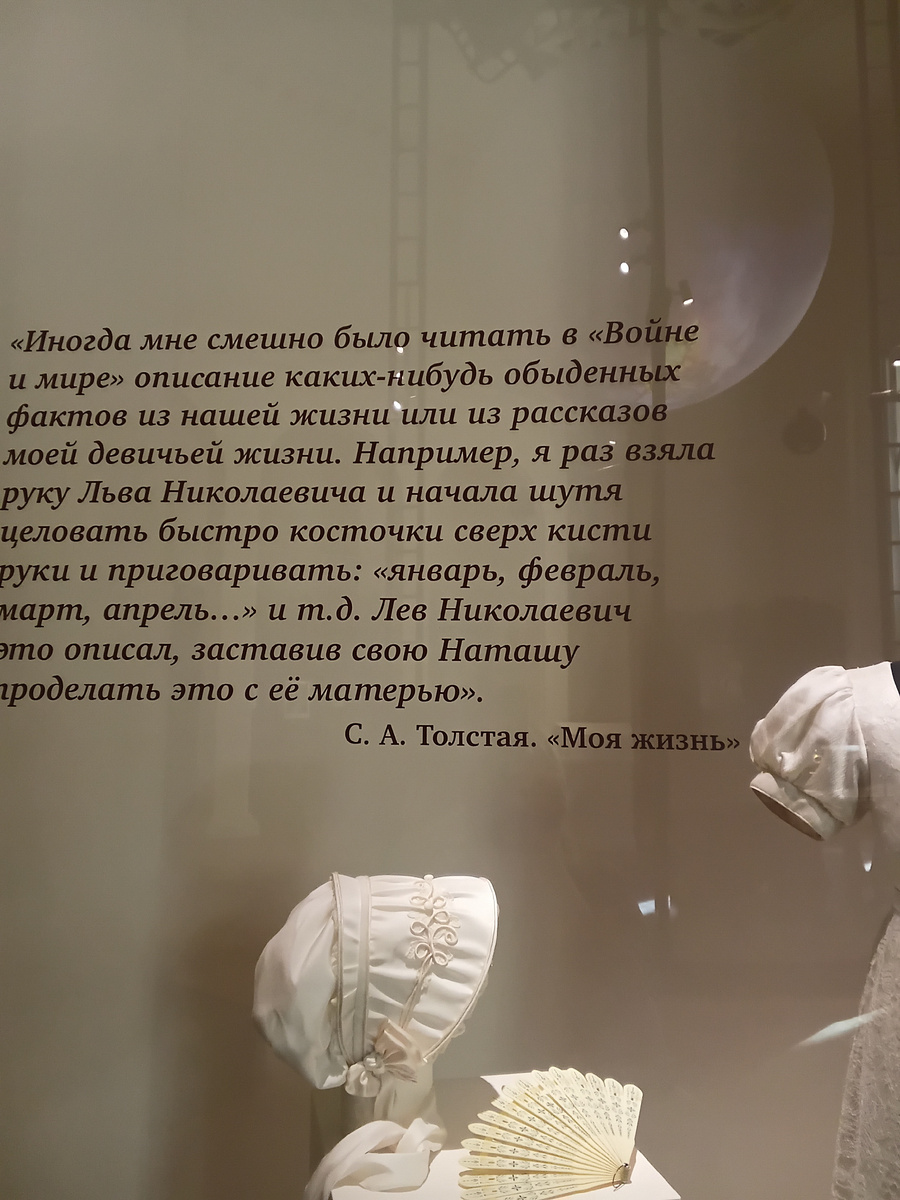 Выставка на ВДНХ "Л.Н. Толстой "Война и мир" (фото автора)