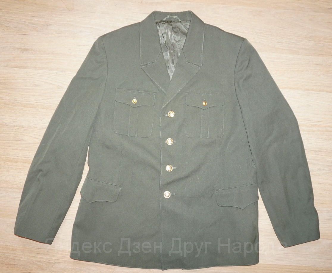 Открытый китель обр. 1994 г. Фото автора