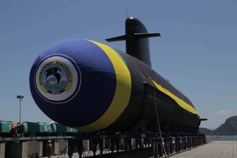 Из-за недостаточного бюджета бразильская атомная подводная лодка будет готова только в 2040 году. Фото: ВМС Бразилии