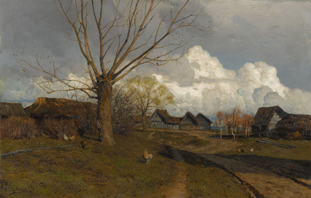 "Саввинская слобода под Звенигородом" 1884г.