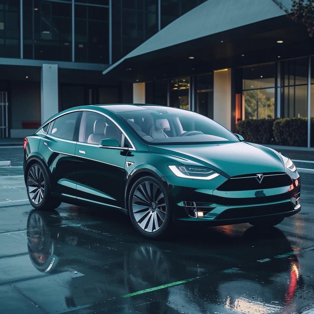 Tesla Model X Ultra электрический внедорожник премиум-класса с запасом хода до 800 км и временем разгона до 100 км/ч менее чем за 2 секунды! 