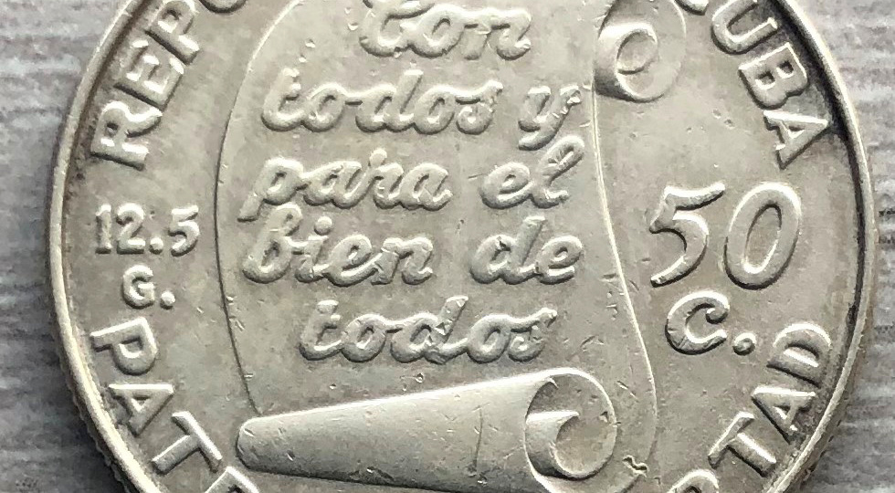 Монеты Кубы. Часть вторая.