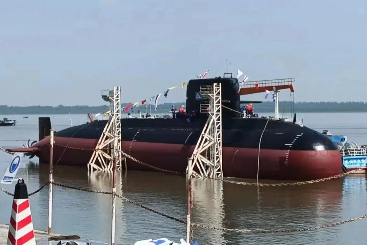 Первая подводная лодка класса Hangor ВМС Пакистана была спущена на воду 28 апреля 2024 года. Фото: ВМС Пакистана