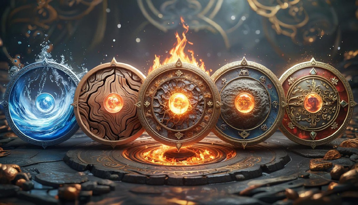 Метафорически Бацзы представляет собой цикл из разных стихий, переходящих друг в друга.