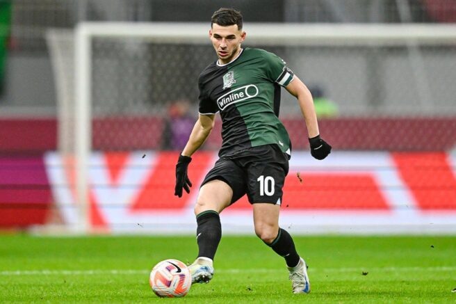    Полузащитник ФК «Краснодар» Эдуард Сперцян/t.me/fckrasnodar