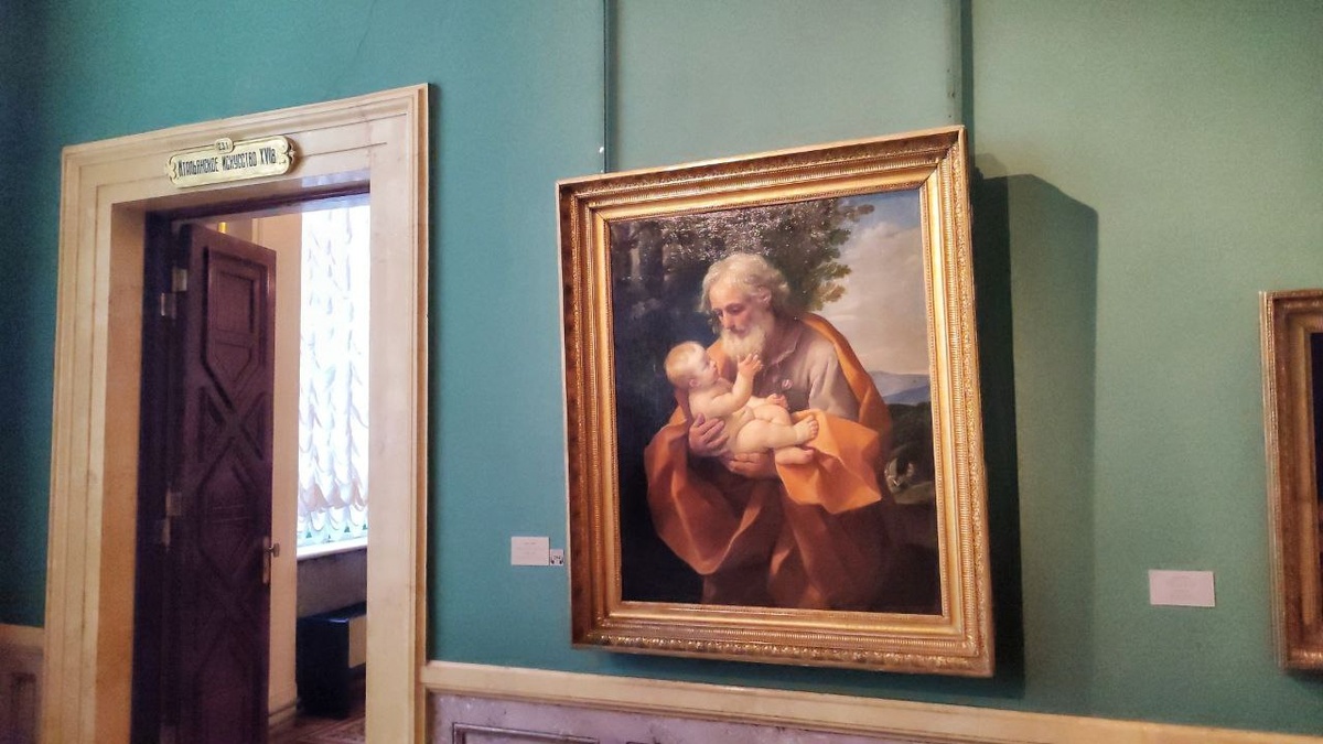 А ещё не отпускали цвета, непривычный сюжет и изображение Богородицы на ослике в сопровождении ангела. Искусство лечит💙✨.