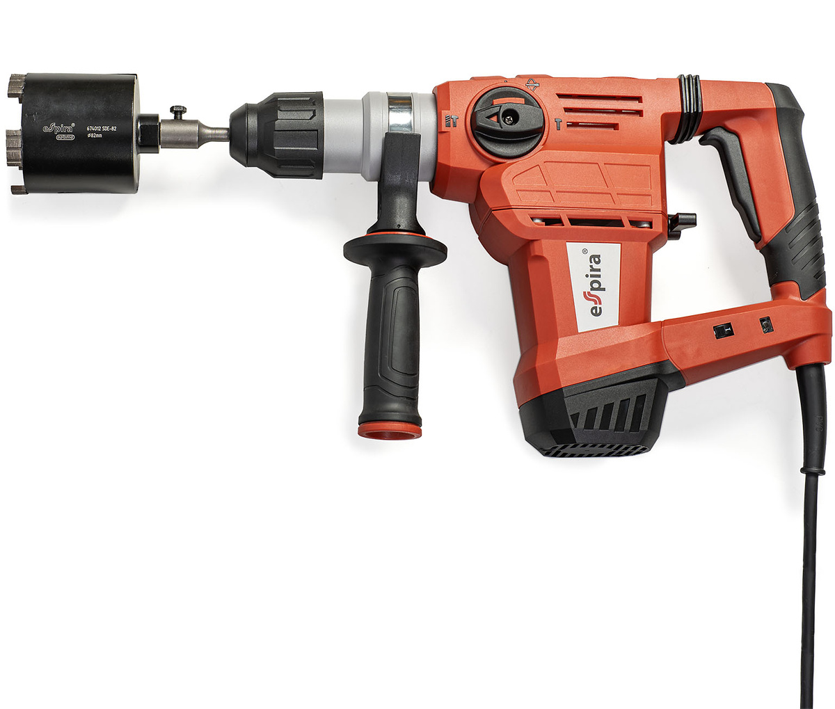 Espira RHI-P3203 подойдет тем, кто занимается внутренней отделкой и ремонтом. Можно корректировать дверные и оконные проемы, выполнять полный спектр электромонтажных работ, заниматься монтажем инженерных систем ОВК и климатических систем.