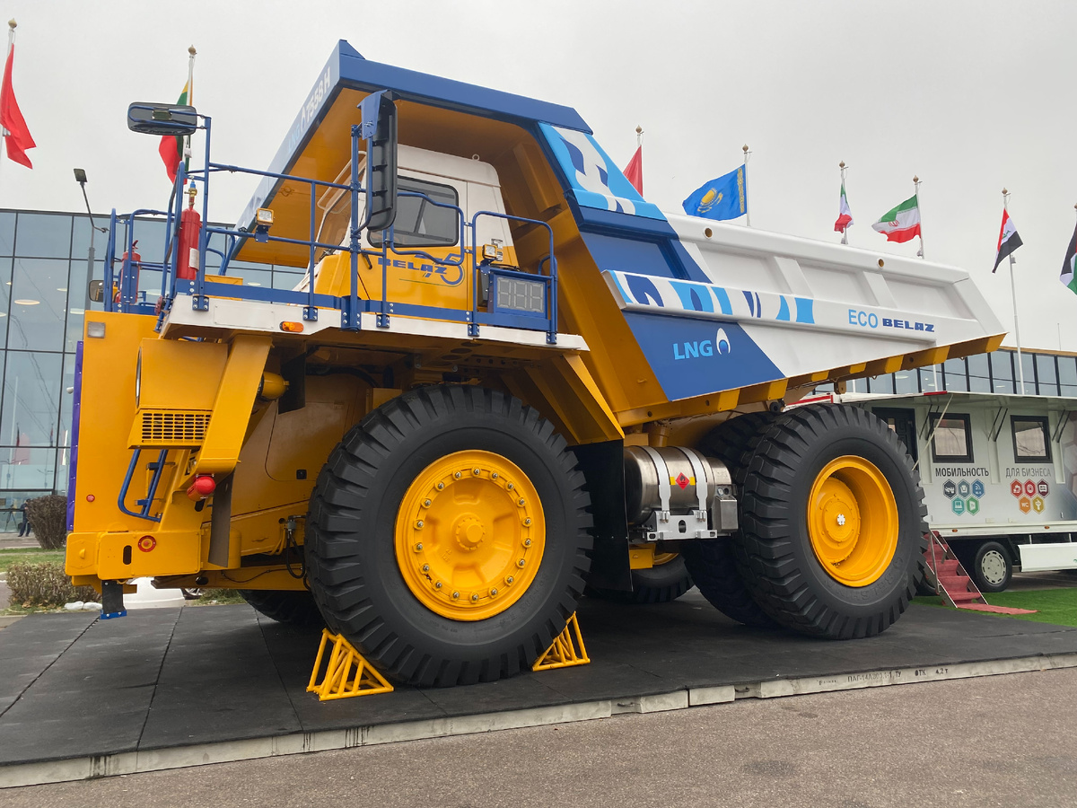 Газомоторный БЕЛАЗ. Фото: pagz.info