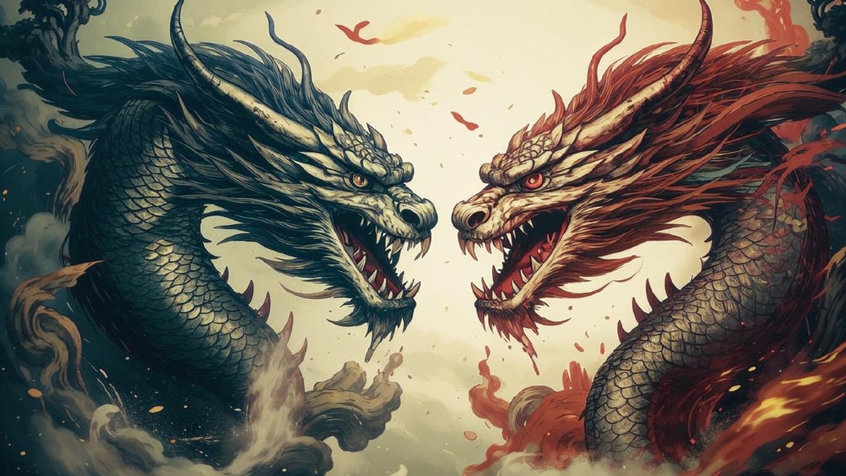 Больше всего Дракон не любит второго Дракона, может включиться режим тотального хаоса.