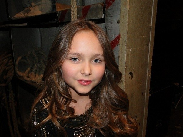 Стеша Маликова в детстве