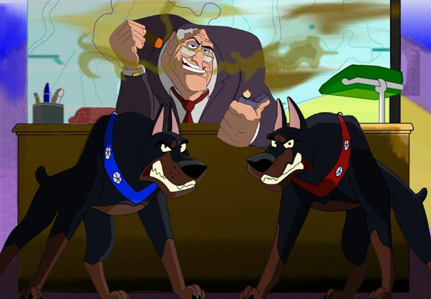 Кадр из мультика «Оливер и компания»