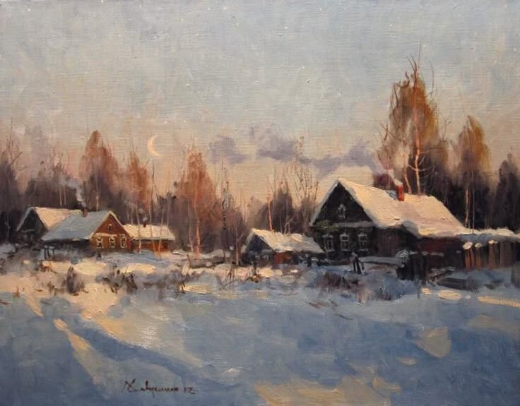 Картина художника Алексея Савченко