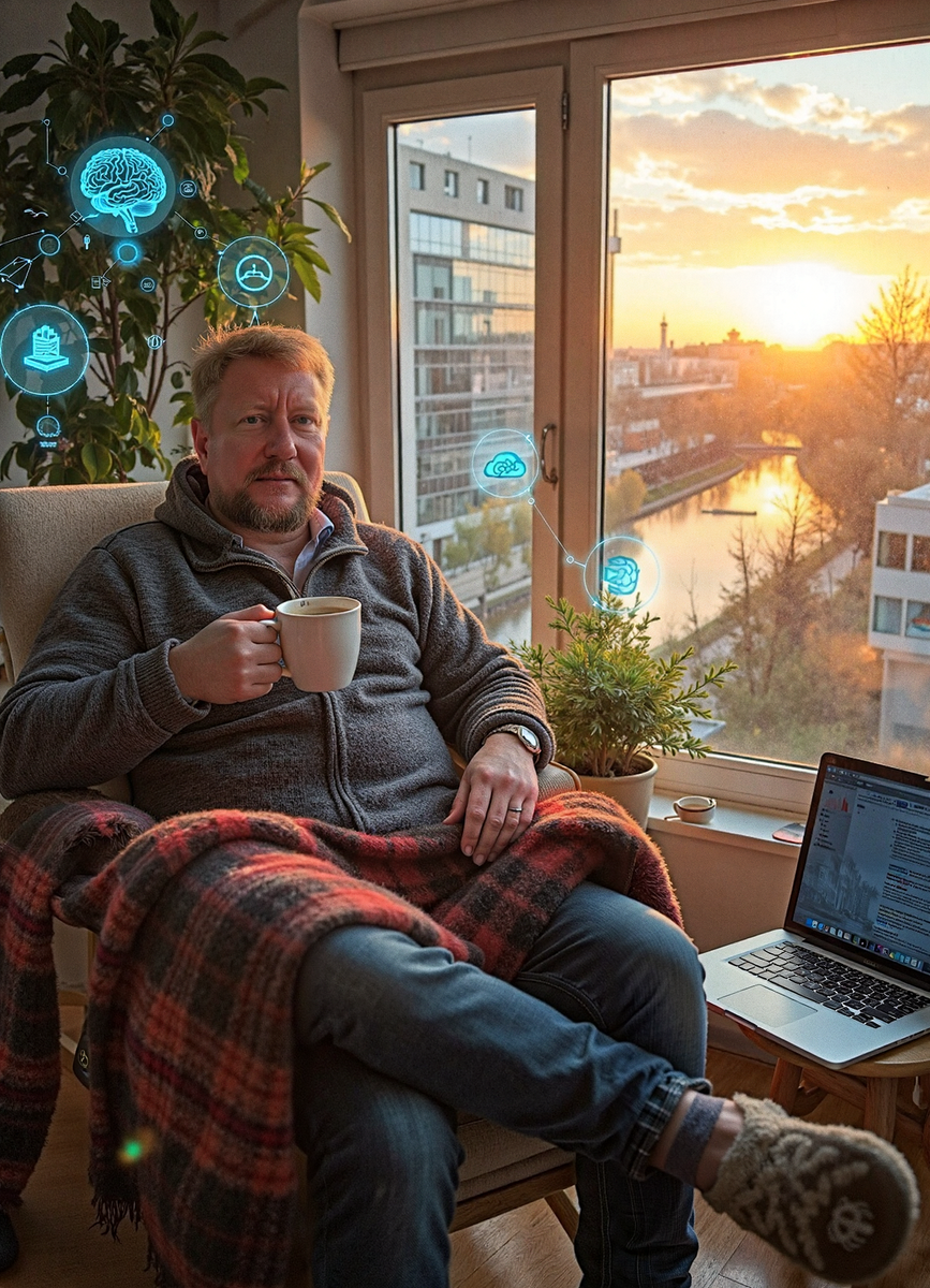 Новейшие технологие будут работать на нас даже когда мы наслаждаемся домашним уютом