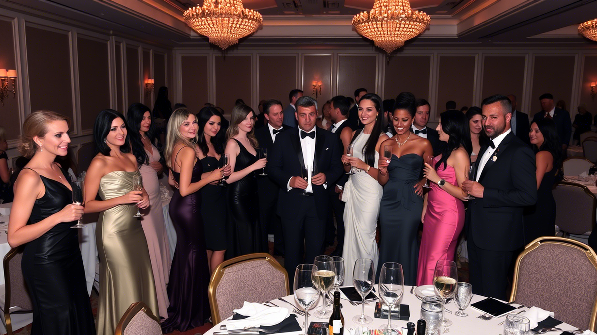 В зале ресторана собрались – наши друзья, близкие, родственники.