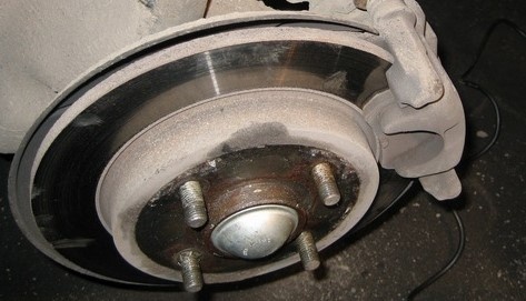 Тормзной диск "здорового" автомобиля