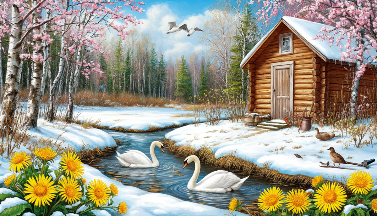 ❄️🌾 Народные приметы и традиции на 31 марта 2025 года. Кирилл — «Дери полоз» ❄️🌾