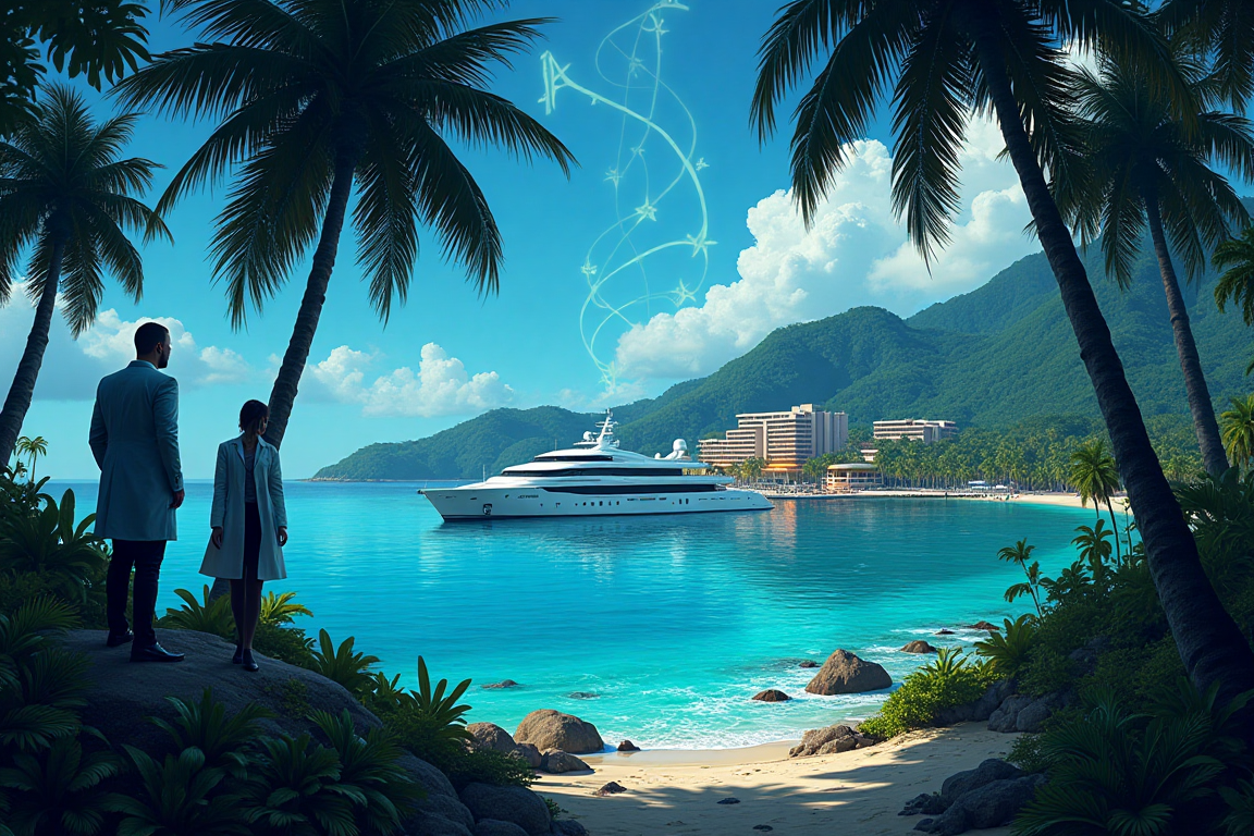 Миллиардеры  уже могут позволить долгую жизнь в раю на Земле