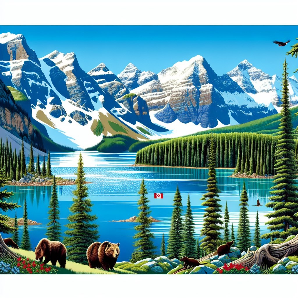 Пейзаж Канады 