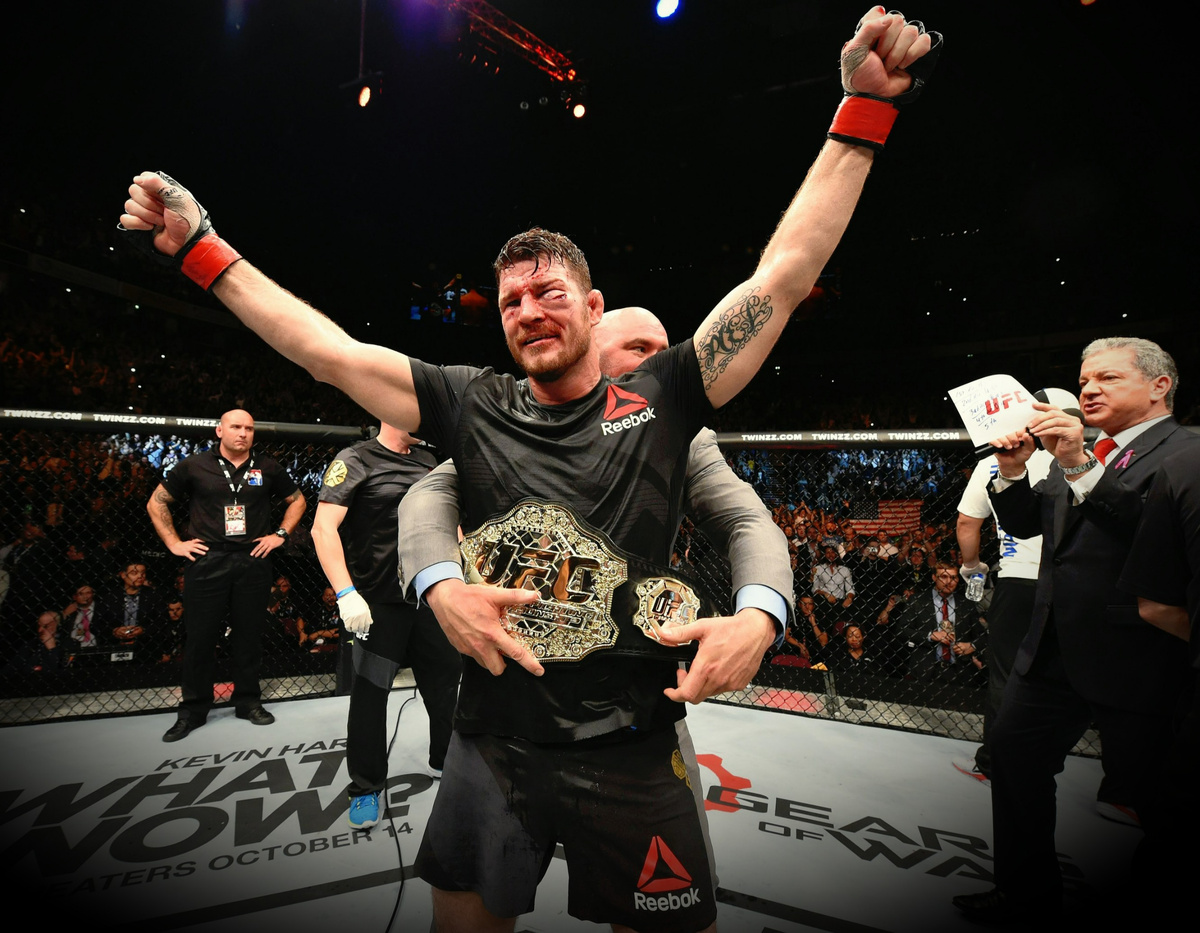 Майкл Биспинг - чемпион UFC