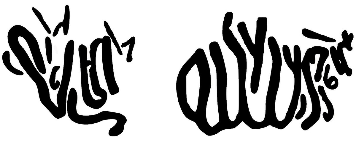 обнаруженные Ф.Н. Глинкой две надписи на камне из Новгородской губернии,
выполненные «письменами Бусовой веры»
