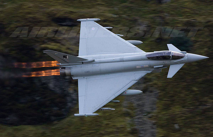 Истребитель Eurofighter Typhoon./ Фото: topwar.ru