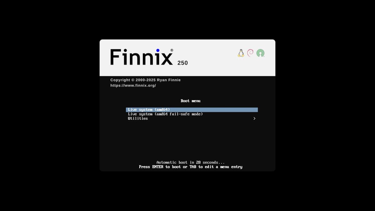 Юбилейный выпуск Finnix 250: 25 лет стабильности и эффективности