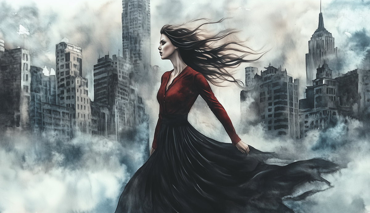 Иллюстрация Маргариты Царевой при помощи Midjourney