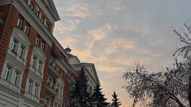     Рассвет в Барнауле, 14 января 2025. Кристина Тарасова