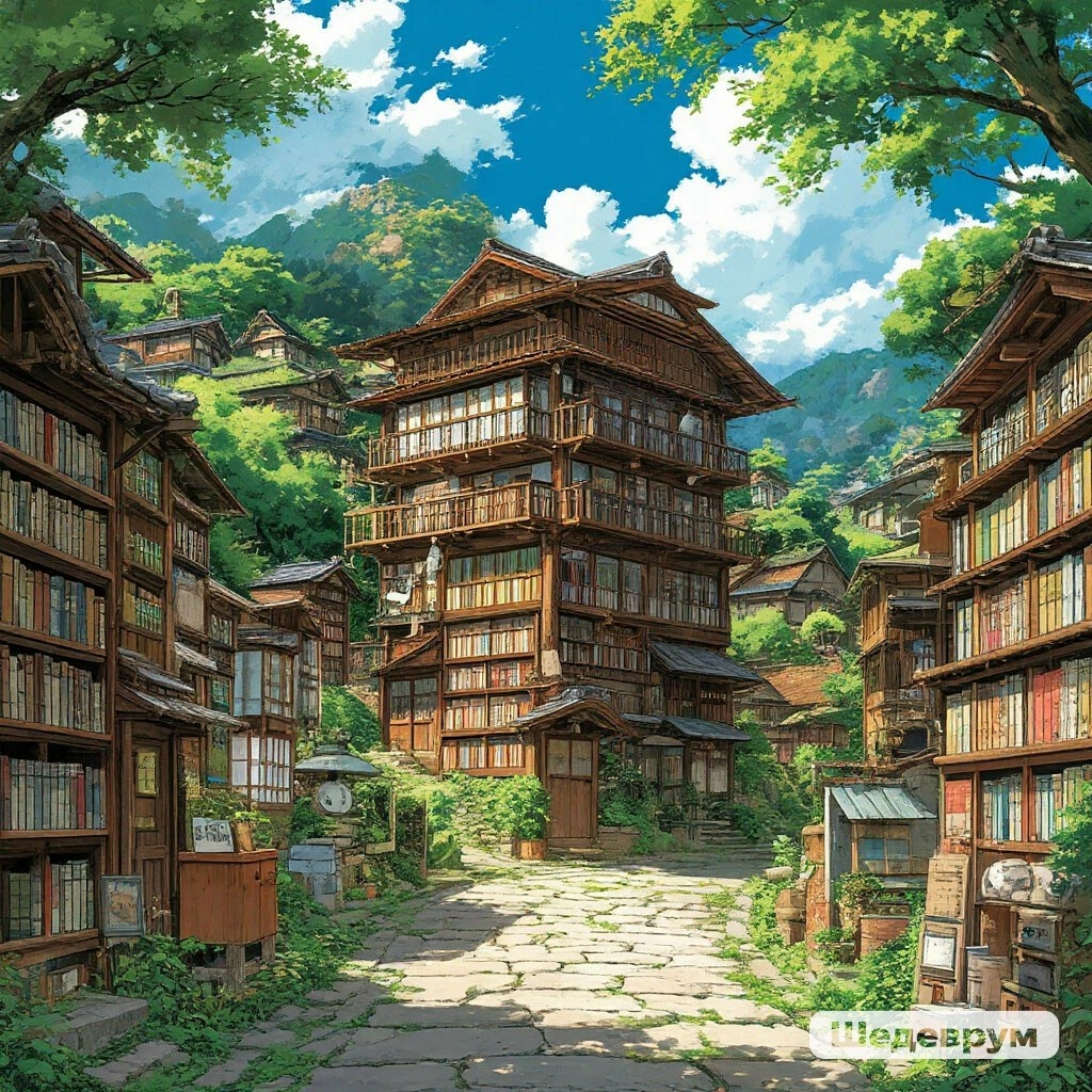 Изображение ИИ Шедеврум про Хроники и Архивы