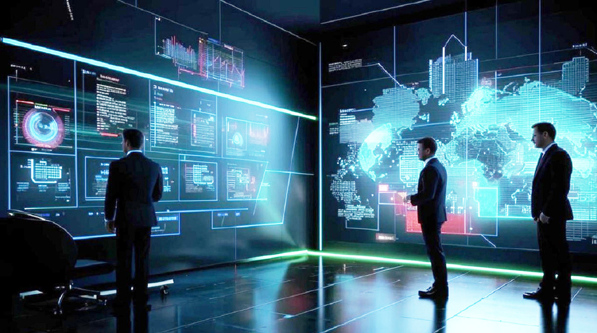 Государственные структуры активно внедряют ИИ-решения.  Фото: Изображение сгенерировано нейросетью Kandinsky 3.1