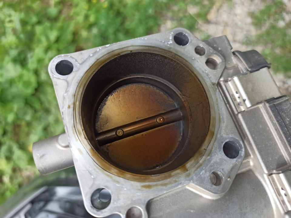 Так она выглядела на пробеге 71 тыс. км. (первая чистка)