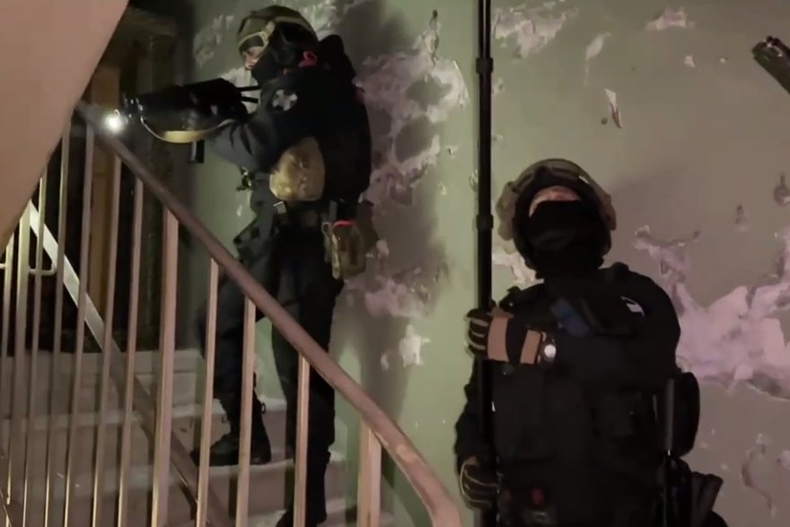    Кадр: пресс-служба Северо-Западного округа Росгвардии / Telegram