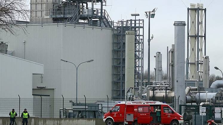    AP PHOTO/RONALD ZAK Один из крупнейших газораспредительных хабов в Западной Европе в австрийском Баумгартене