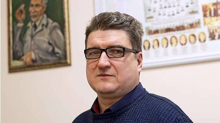    Олег Сердечников Кирилл Семенов, директор Школы имени А. Н. Колмогорова (СУНЦ МГУ)