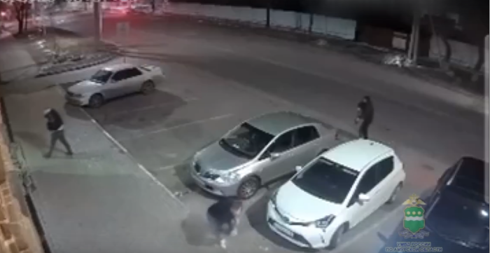 Кадр из видео с камеры видеонаблюдения / Фото: УМВД России по Амурской области